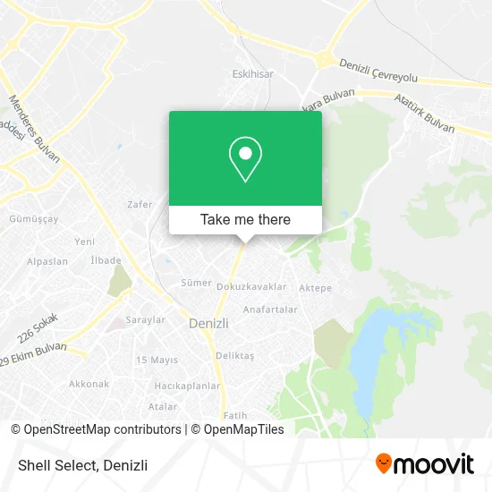 Shell Select map
