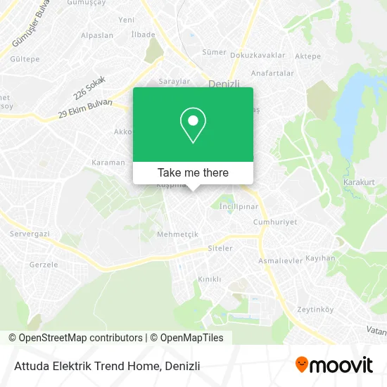 Attuda Elektrik Trend Home map