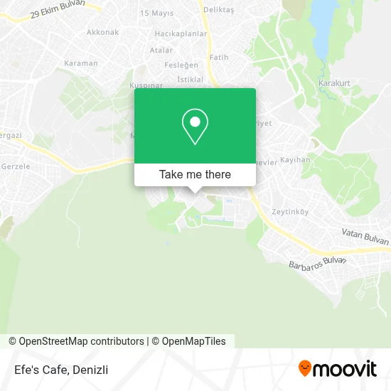 Efe's Cafe map