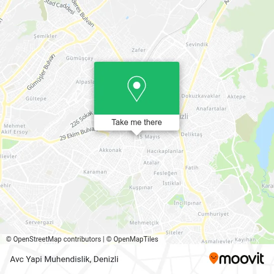 Avc Yapi Muhendislik map