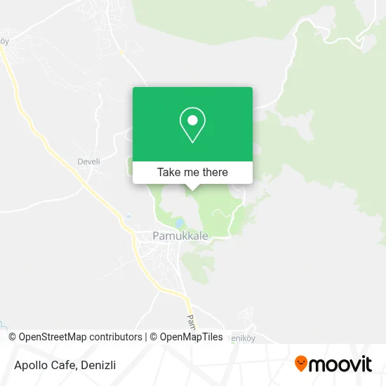 Apollo Cafe map