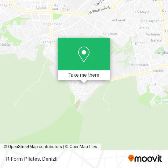 R-Form Pilates map