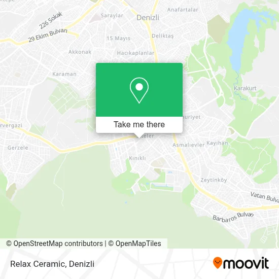 Relax Ceramic map