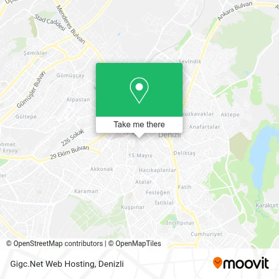 Gigc.Net Web Hosting map