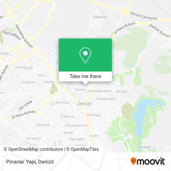 Pinarlar Yapi map