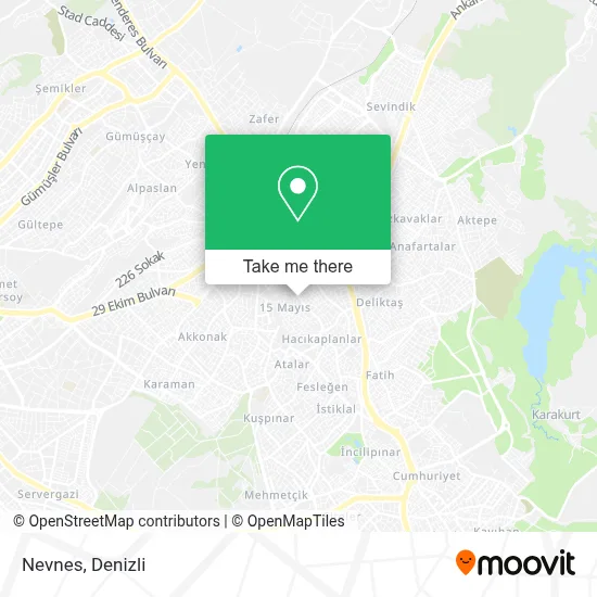 Nevnes map