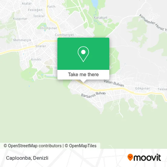 Caploonba map