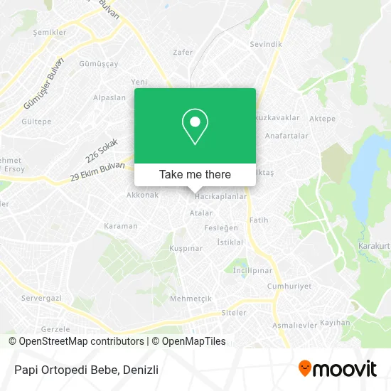 Papi Ortopedi Bebe map