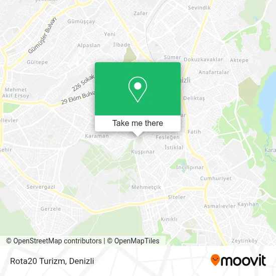 Rota20 Turizm map
