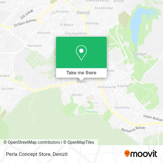 Perla Concept Store map