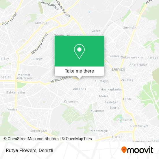 Rutya Flowers map