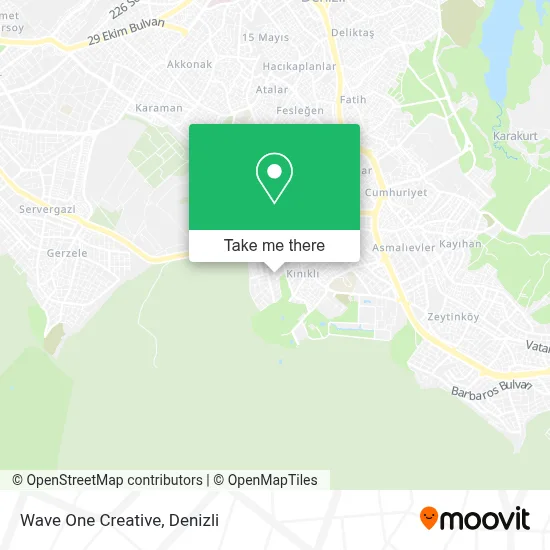 Wave One Creative map