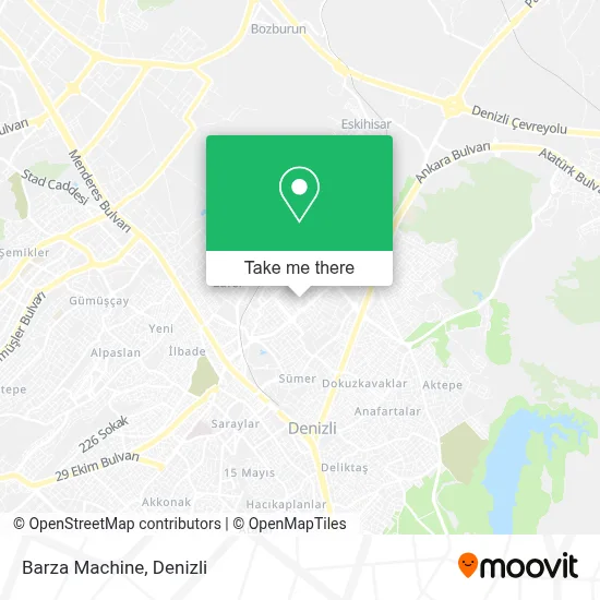 Barza Machine map