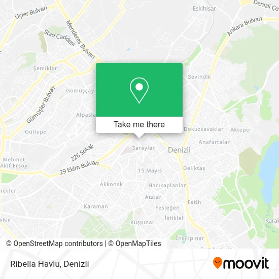 Ribella Havlu map