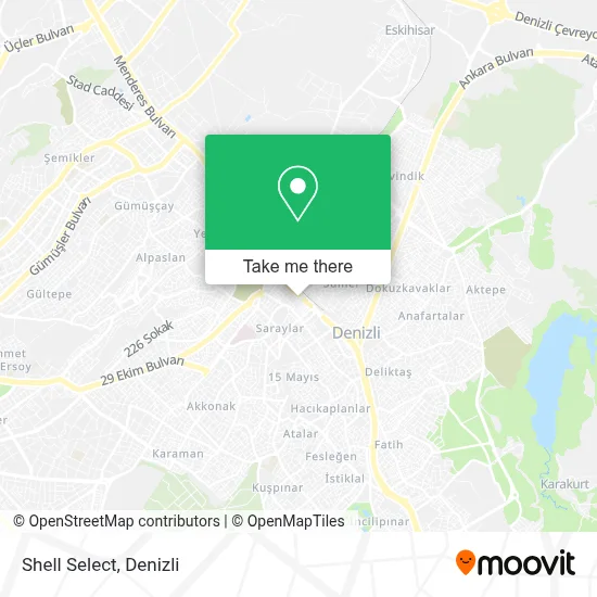 Shell Select map