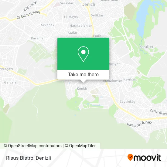 Risus Bistro map