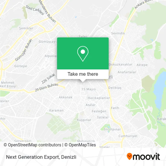 Next Generation Export map