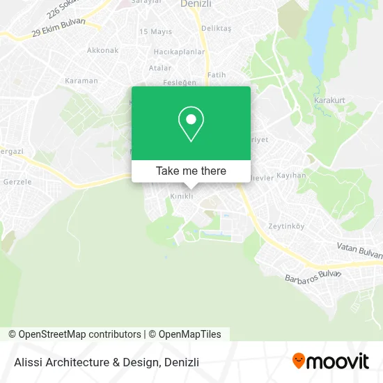 Alissi Architecture & Design map