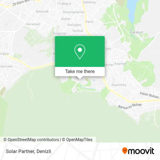 Solar Partner map