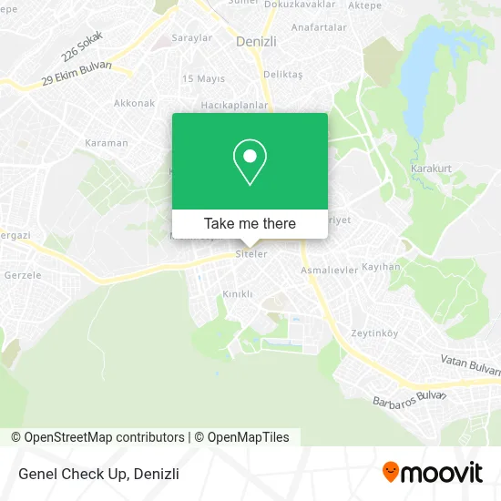 Genel Check Up map