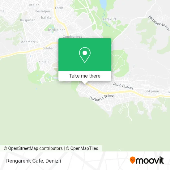 Rengarenk Cafe map