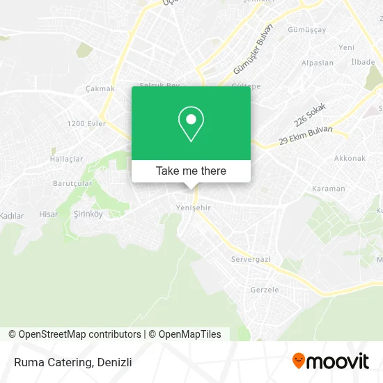 Ruma Catering map