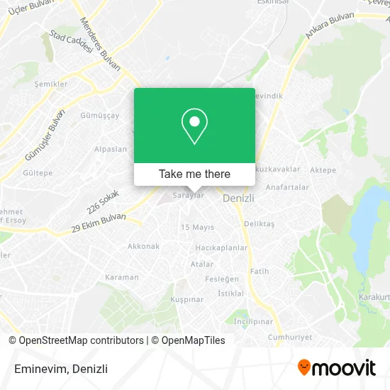Eminevim map
