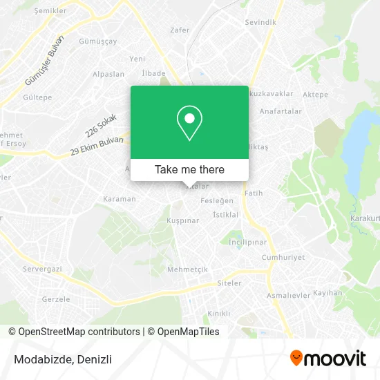 Modabizde map