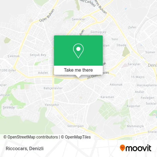 Riccocars map