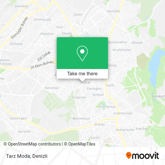 Tarz Moda map
