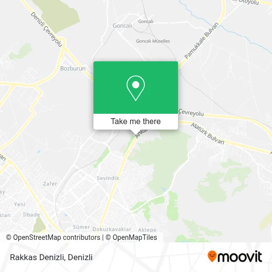 Rakkas Denizli map