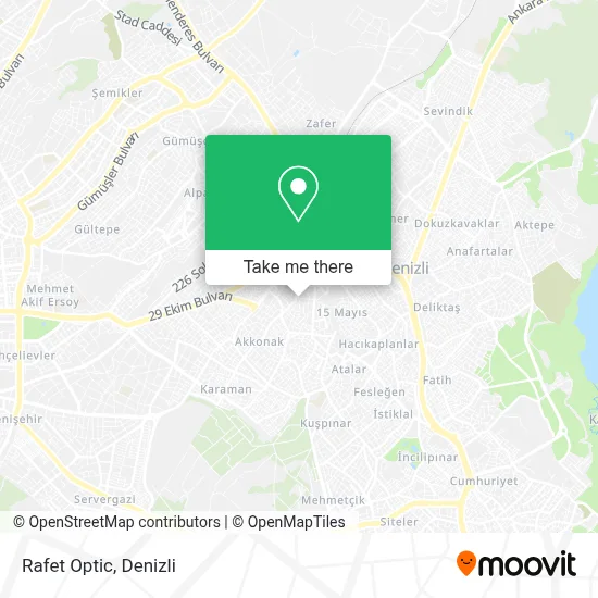 Rafet Optic map