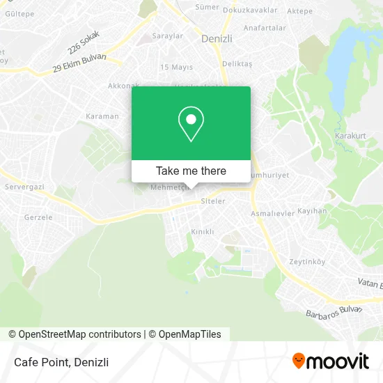 Cafe Point map