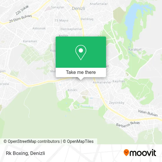 Rk Boxing map