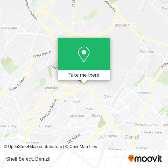 Shell Select map