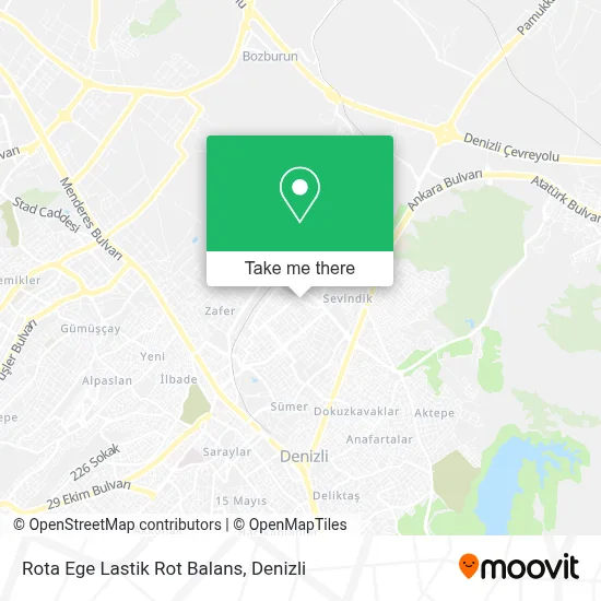 Rota Ege Lastik Rot Balans map