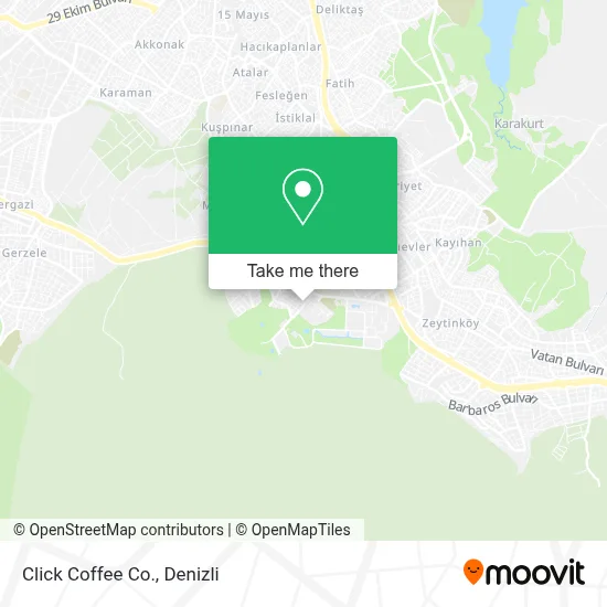 Click Coffee Co. map