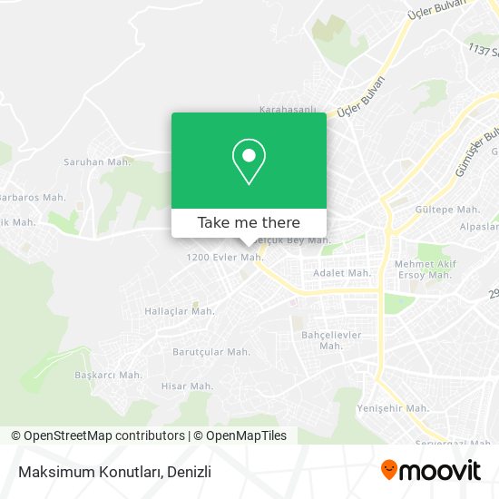 Maksimum Konutları map