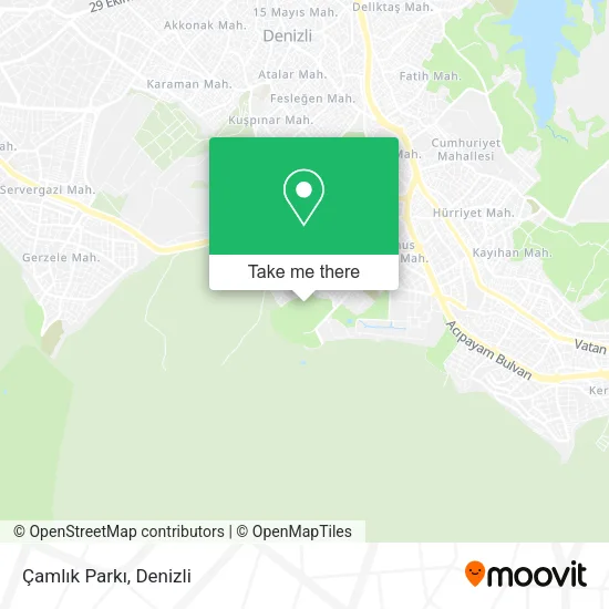 Çamlık Parkı map