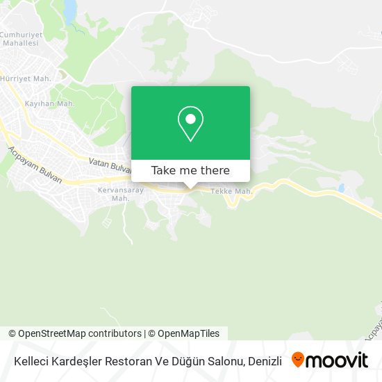 Kelleci Kardeşler Restoran Ve Düğün Salonu map