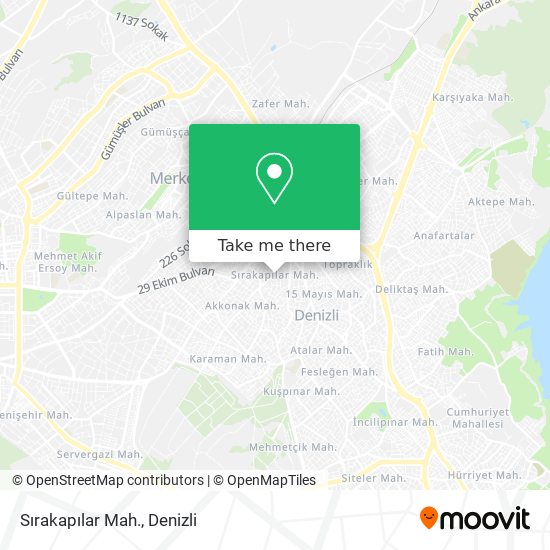 Sırakapılar Mah. map