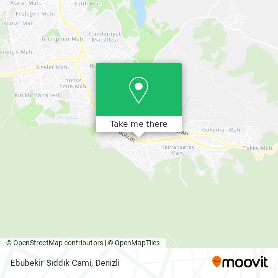 Ebubekir Sıddık Cami map