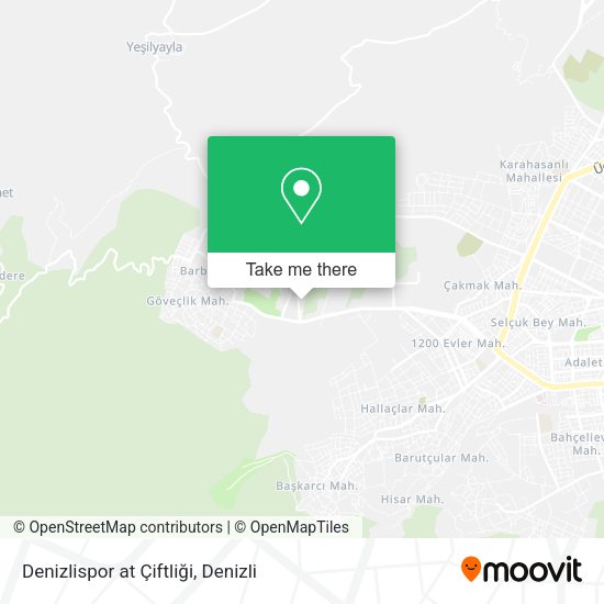 Denizlispor at Çiftliği map
