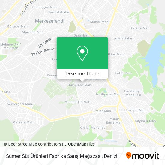 Sümer Süt Ürünleri Fabrika Satış Mağazası map