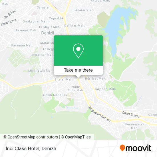 İnci Class Hotel map
