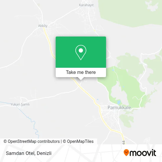 Samdan Otel map