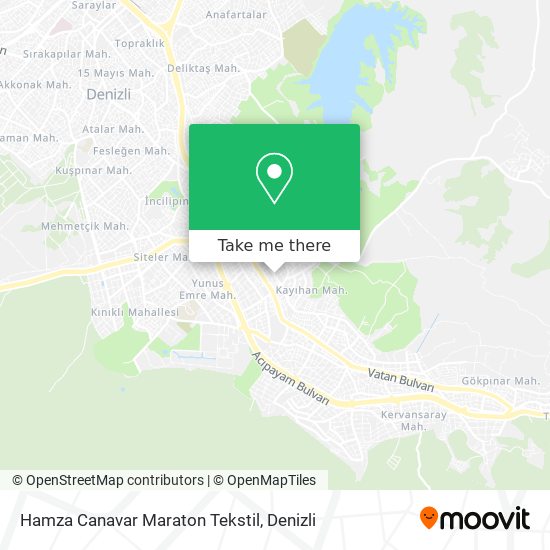 Hamza Canavar Maraton Tekstil map