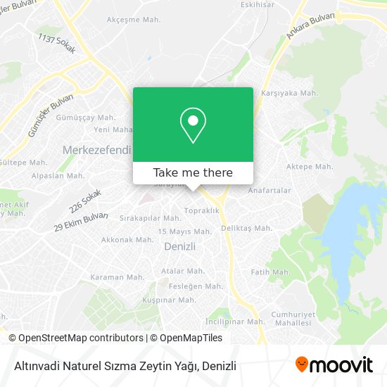 Altınvadi Naturel Sızma Zeytin Yağı map