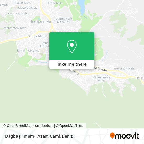 Bağbaşı İmam-ı Azam Cami map