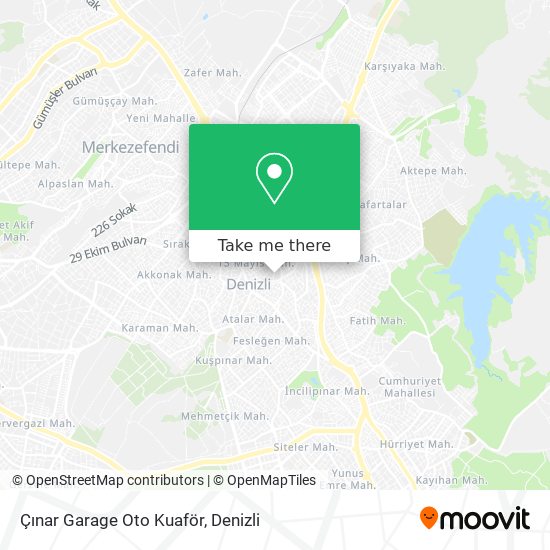 Çınar Garage Oto Kuaför map
